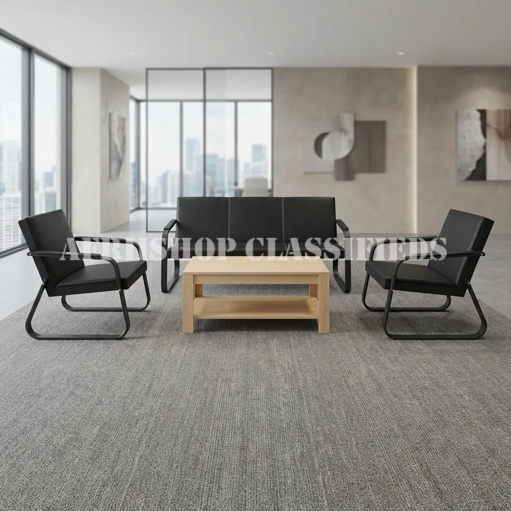 Office Sofa ; 5-Seater Office Reception Sofa