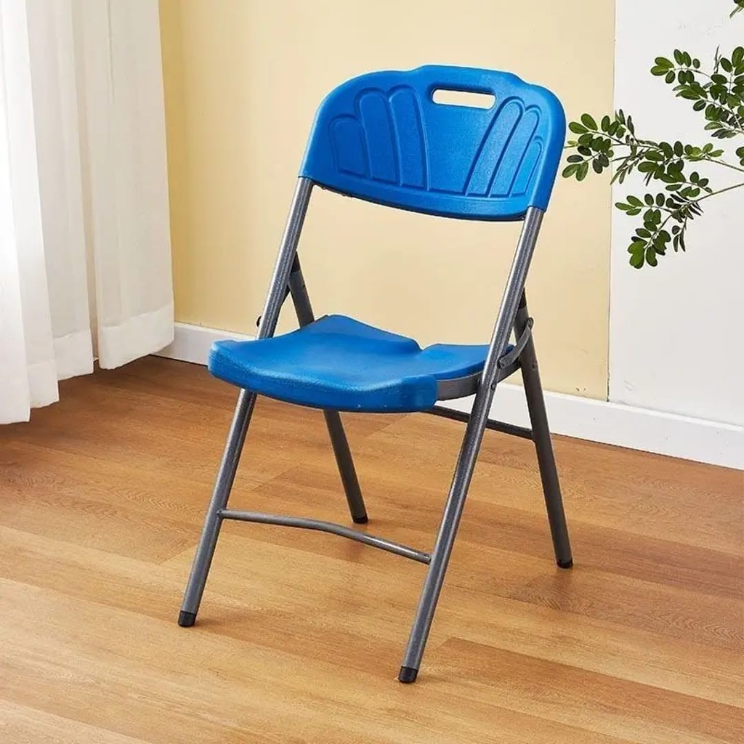 Home Chair; Foldable Stackable Plastic Chair