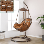 Office Chair; Modern Rattan Outdoor Swing Chair