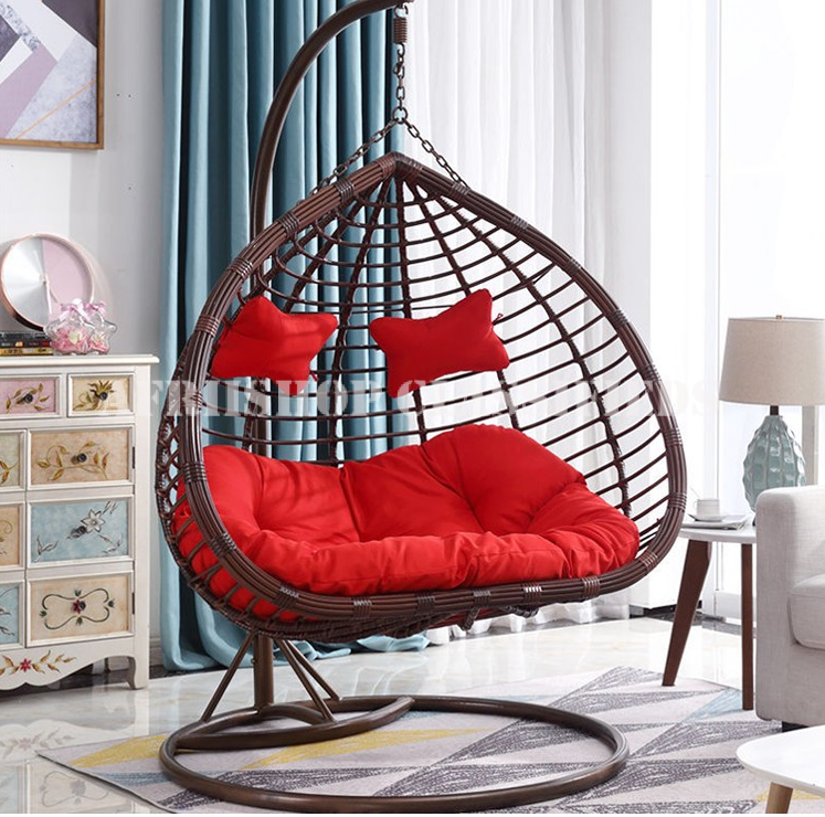 Outdoor Chair; Luxury Hand-Woven Swing Chair