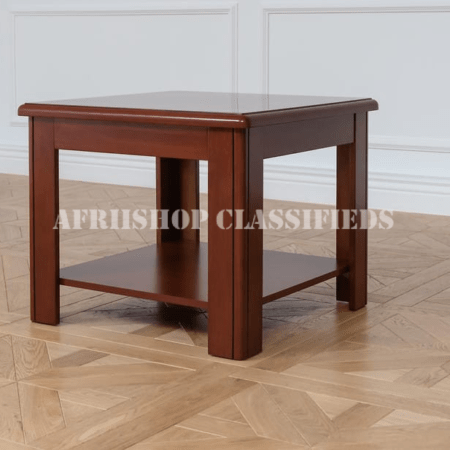 Coffee Table; Wooden Square Coffee Table