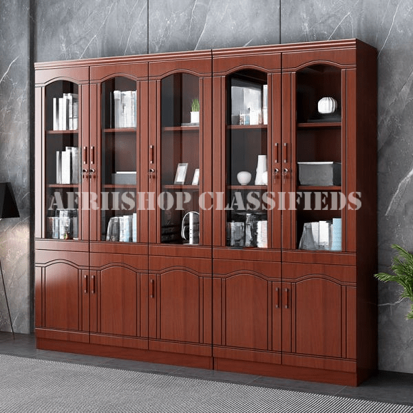 Office Cabinet;4-Door Wooden Office Cabinet