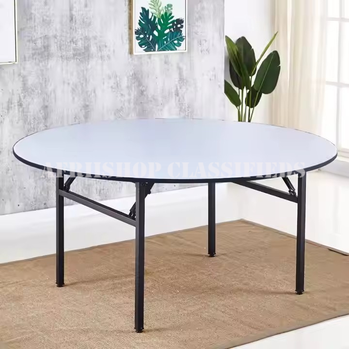 Office Table;Multipurpose Round Folding Table