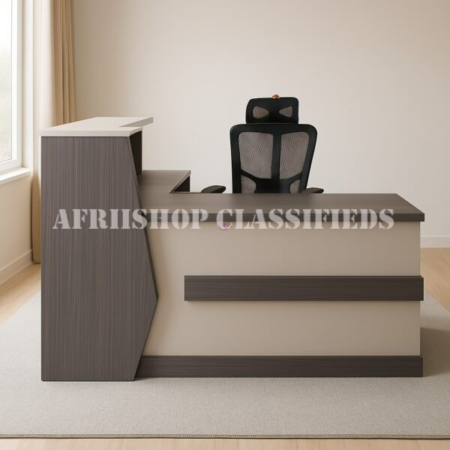 Reception Desk; 180cm Wooden Office Reception Desk