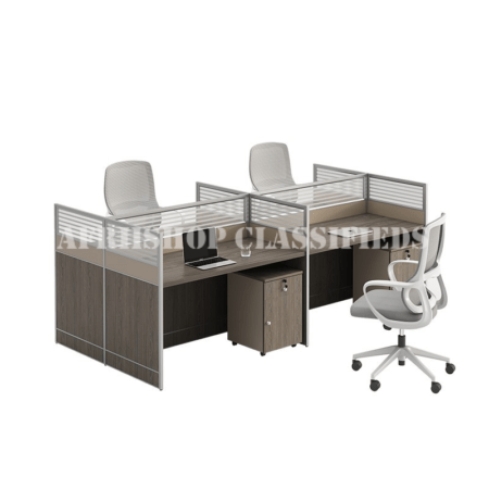 Office Workstation ; 4-Way Modular Coat Hanger