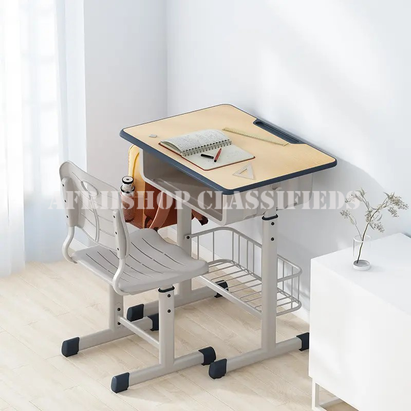 Kids Desk; Adjustable Kids Desk And Chair