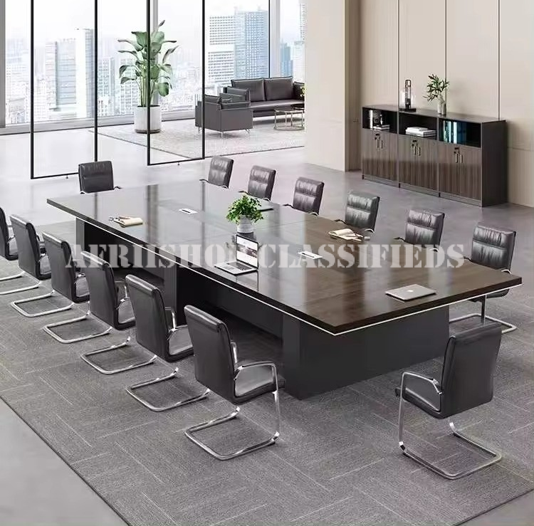 Boardroom Table; 6m Wooden Boardroom Table