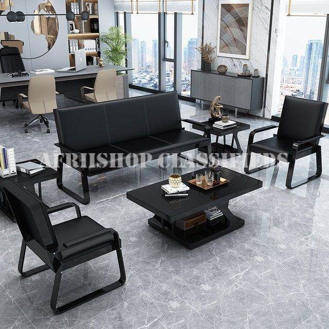 Office Sofa ; 5-Seater Office Reception Sofa