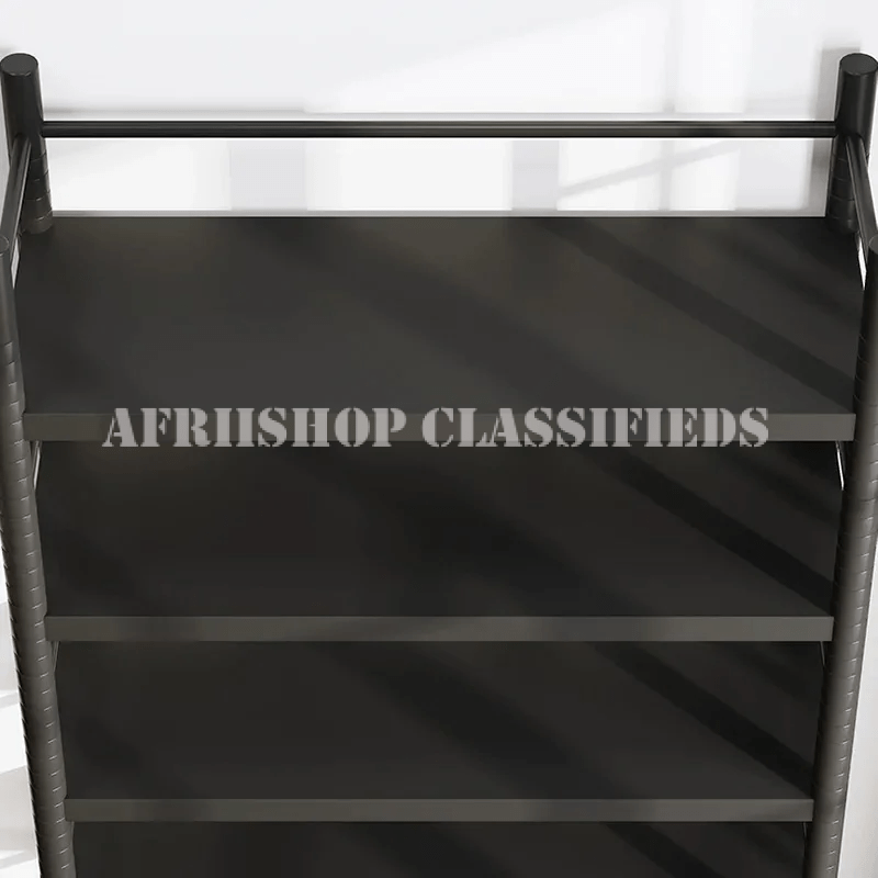 Storage Rack;5-Tier Metallic Office Storage Rack