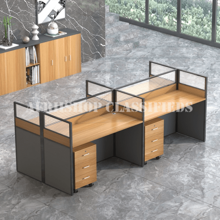 Workstation;4-Way Modular Office Workstation