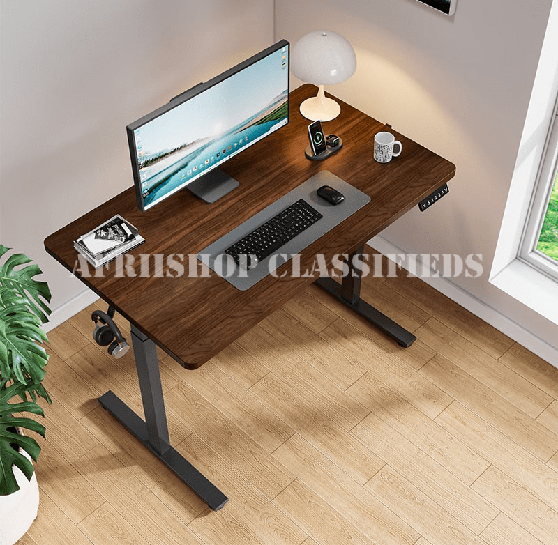 Office Desk : 1.6M Electric Standing Office Desk