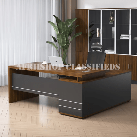 Office Desk : Executive 1.6M L-Shaped office desk