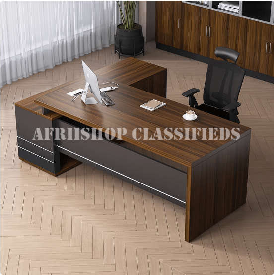 Office Desk : Executive 1.6M L-Shaped office desk