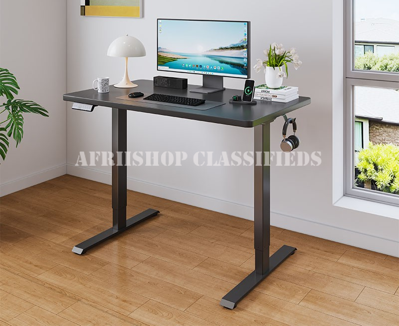Office Desk : 1.6M Electric Standing office desk
