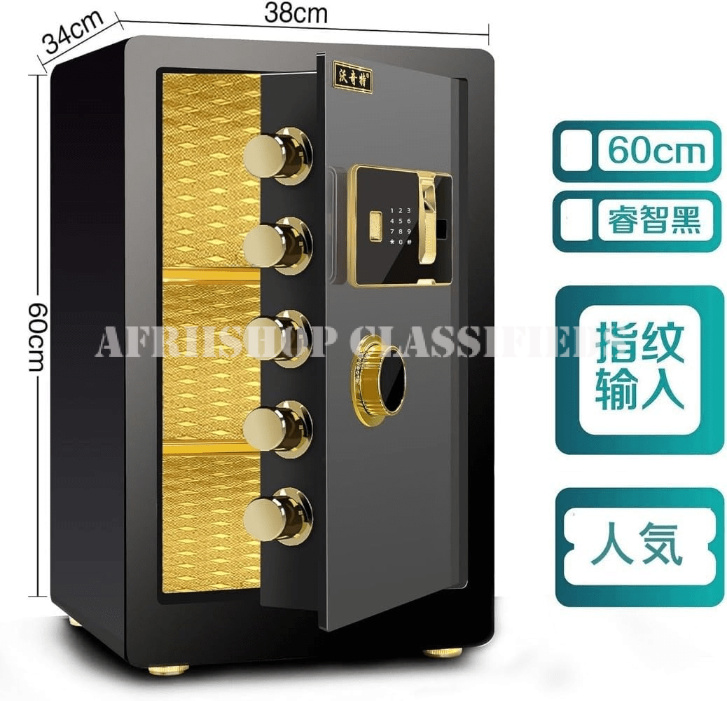 110kg Fireproof Office Safe for Secure Storage & Document Protection