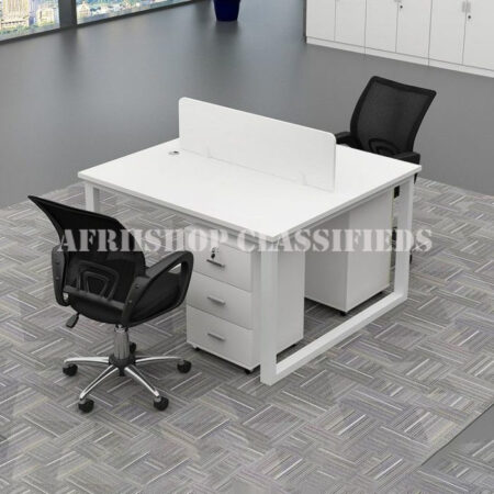Office Workstation; 4-Way open view office workstation