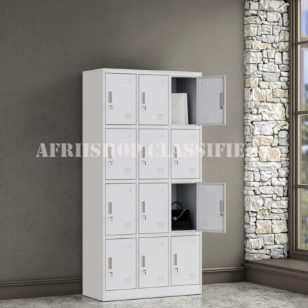 Office Cabinet : 12-Door Office Storage cabinet
