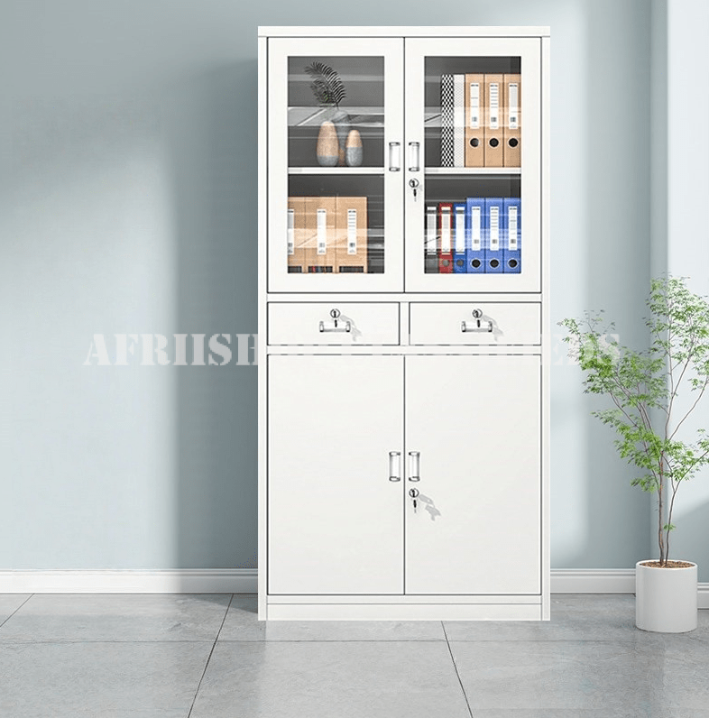 Cabinets : Gray Office Metallic Cabinet