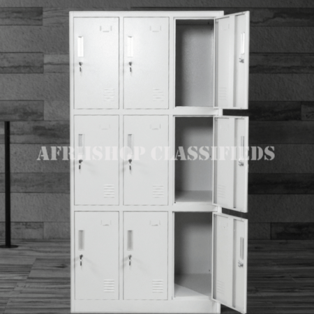 Office Cabinet; 9Locker Office Cabinet
