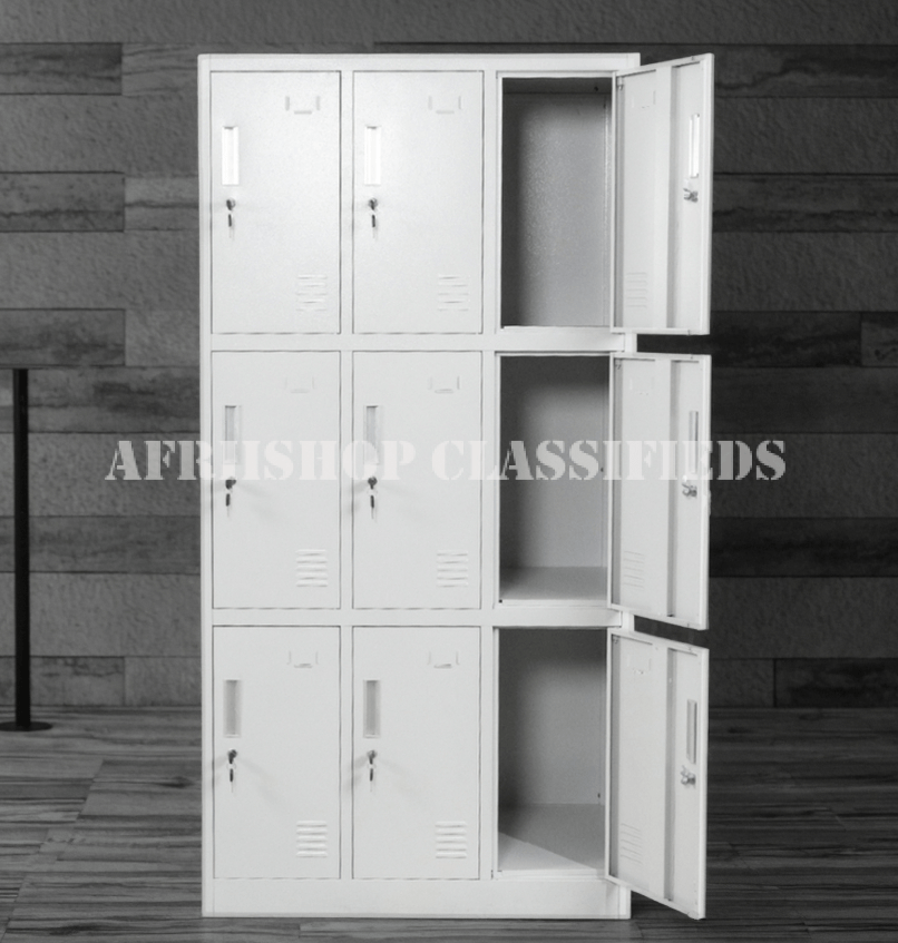 Office Cabinet; 9Locker Office Cabinet