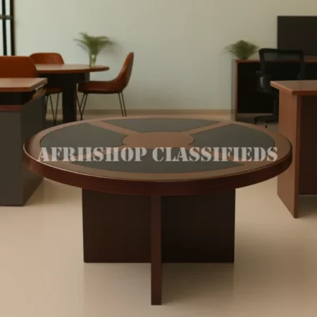 Boardroom Table; 4-Seater Round Boardroom Table