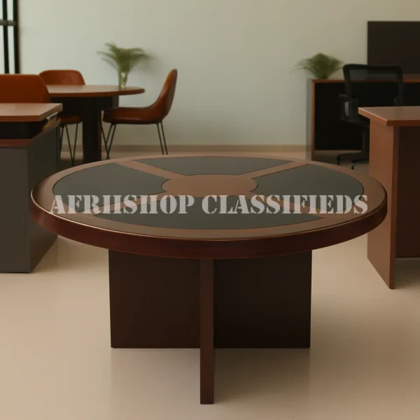Boardroom Table; 4-Seater Round Boardroom Table