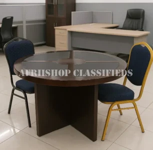 Boardroom Table; 4-Seater Round Boardroom Table