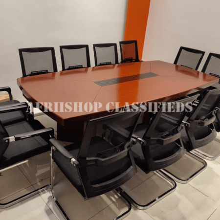 Conference Table; 3.5m Mahogany Conference Table