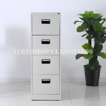 Office Cabinet; Steel 4 Drawer Office Cabinet