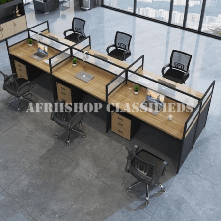 office Workstation : 6-Way Clerical office Workstation