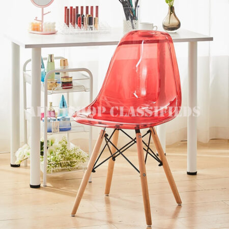 Dining Chairs;Clear Eames Dining Chairs