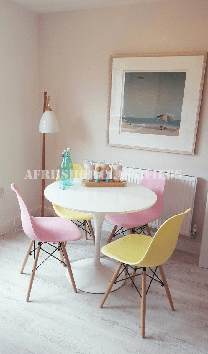 Dining Chair: Modern Eames Style Dining Chair