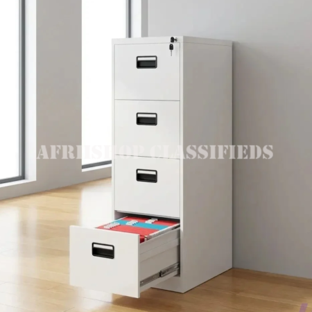 Office Cabinet; Steel 4 Drawer Office Cabinet