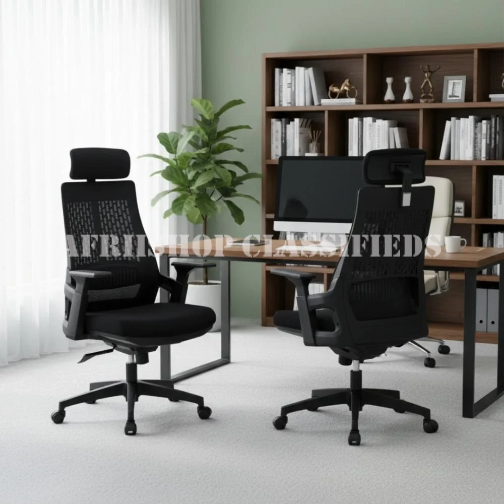 Office Chair : Ergonomic High-Back Office Chair