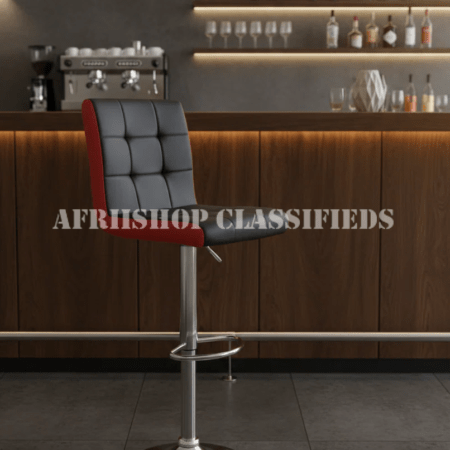Barstools : Leather Swivel Counter Barstool