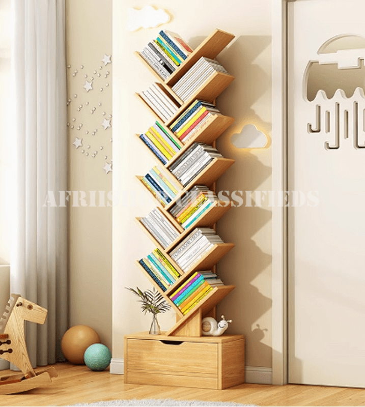 Office Bookshelf : Open Tree shaped Office bookshelf