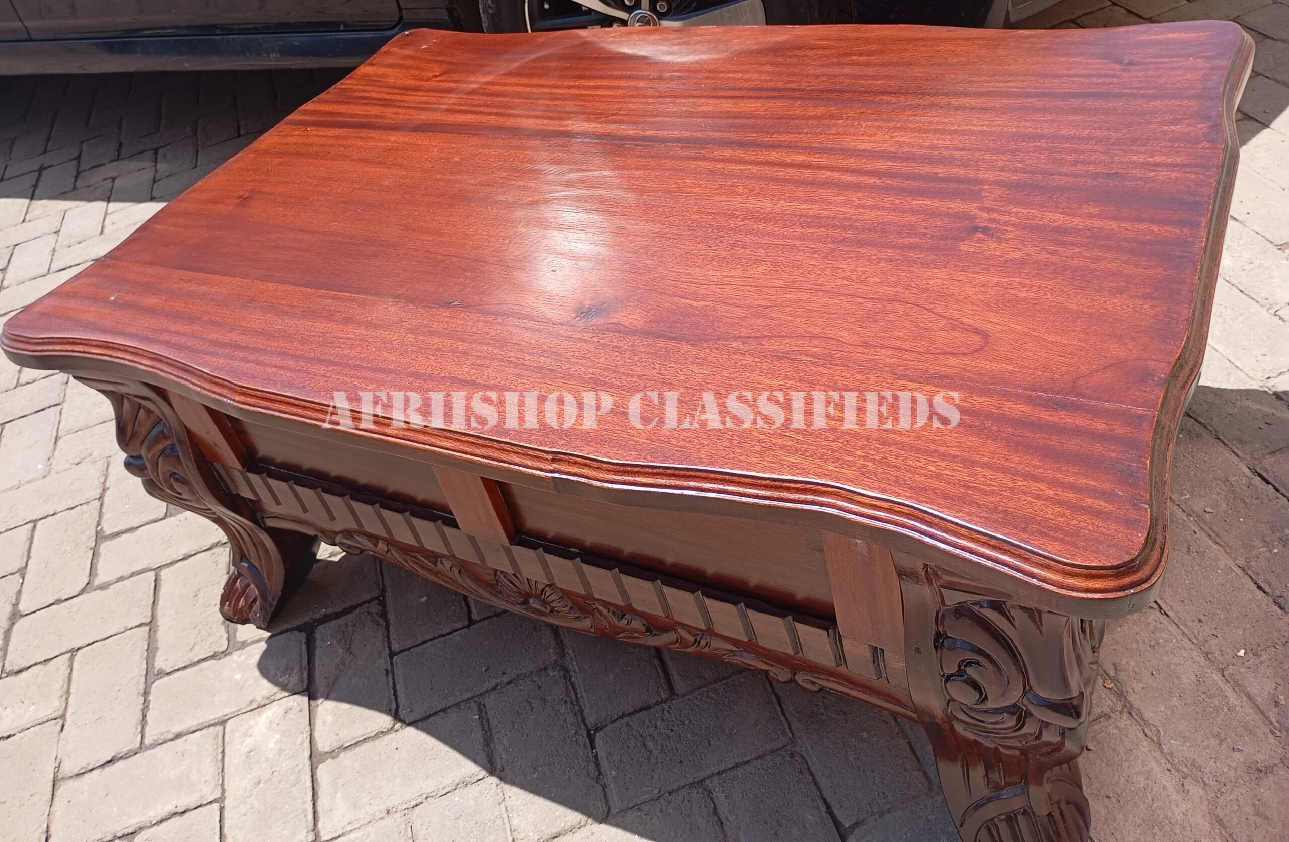 Coffee Tables : Rectangular Mahogany Coffee Table