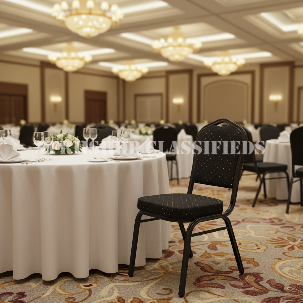 Home Chairs; Event Stackable Banquet Dining Chair