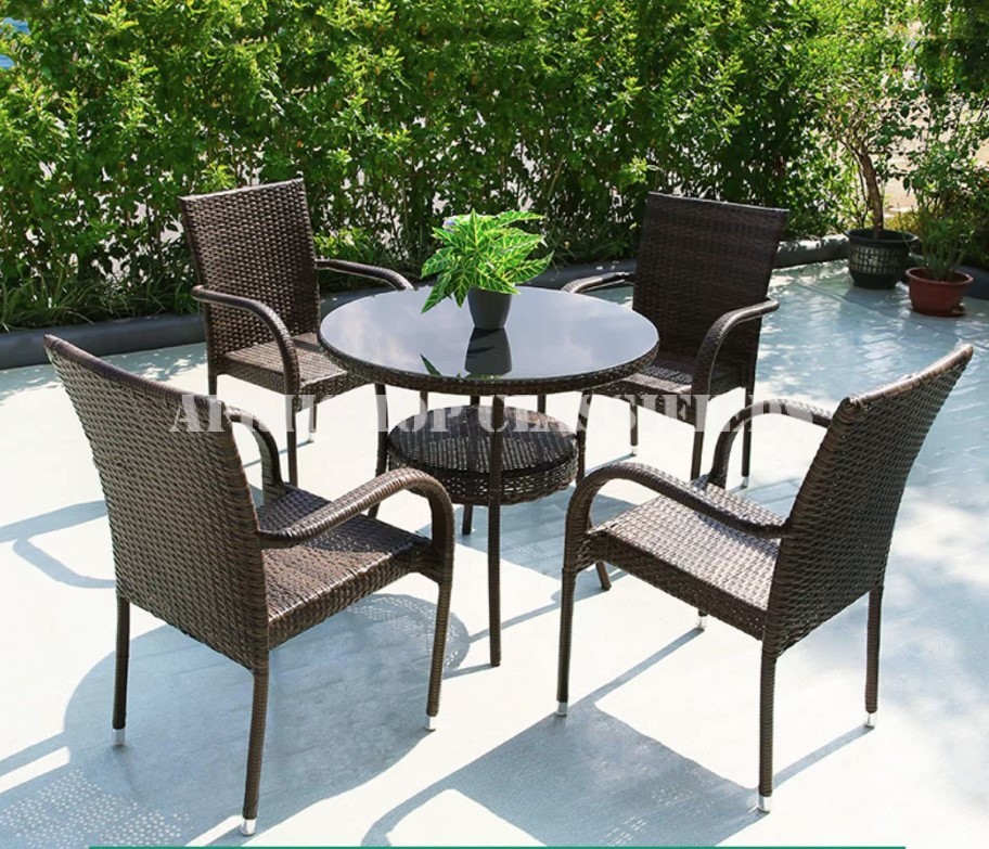 Outdoor Furniture : 4 Seater Outdoor Comfortable Furniture