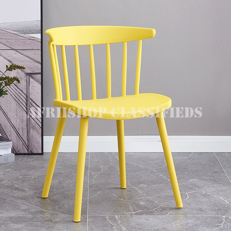 Dining Chair; Durable Stackable Dining Chair