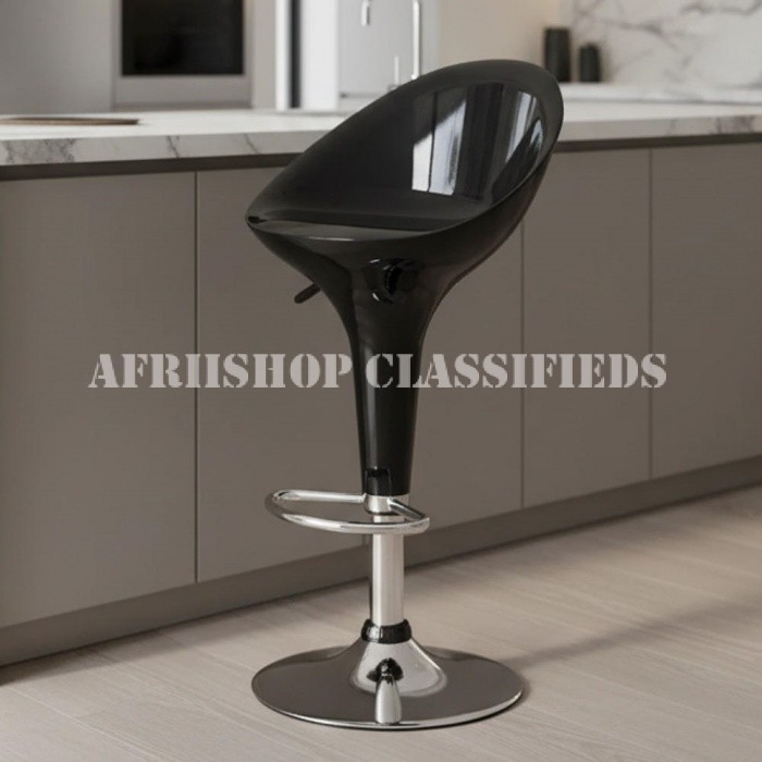 Barstool; Modern Adjustable Swivel Barstool