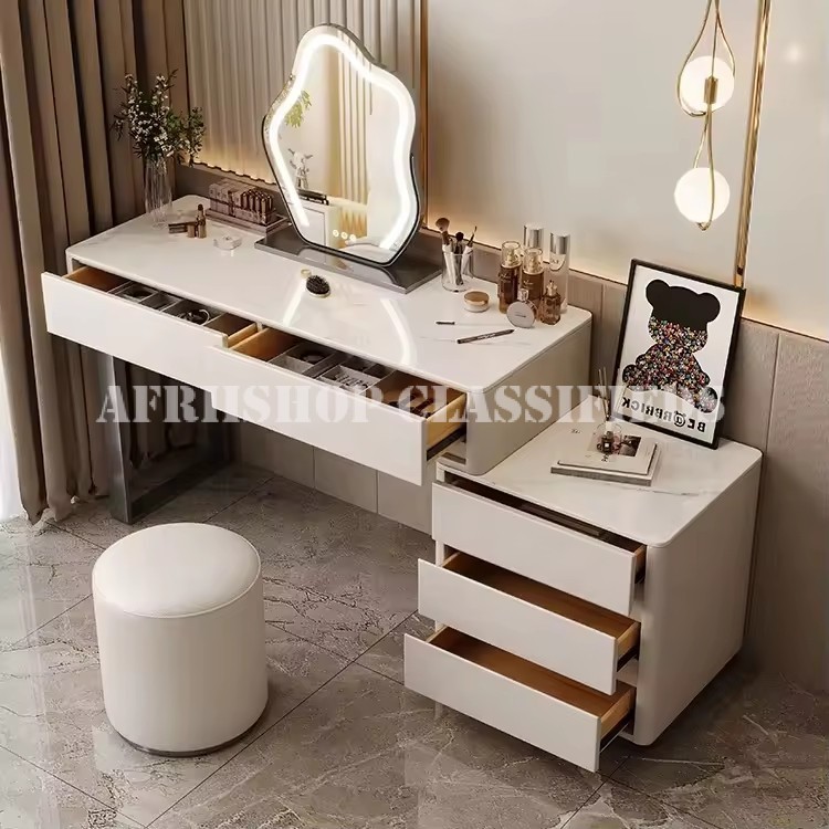 Dresser: White Dressing Table For Storage