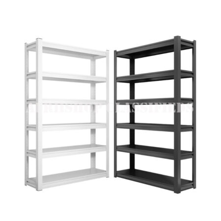 Office Bookshelf: 5 Tier Black Office Cabinet