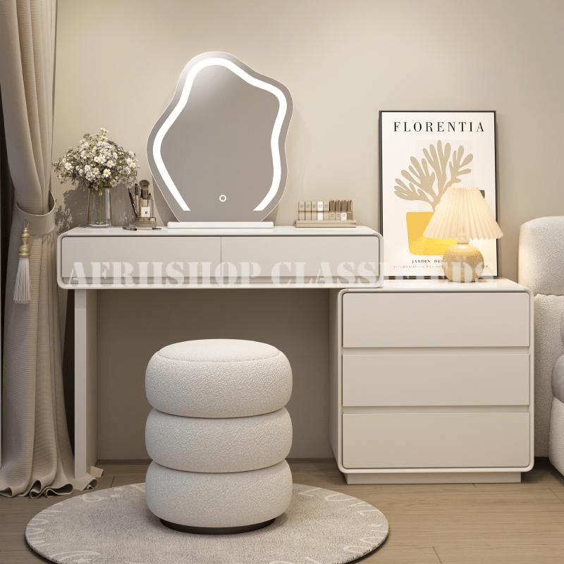 Dresser: White Dressing Table For Storage