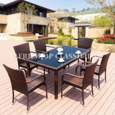 Outdoor Furniture : 4 Seater Outdoor Comfortable Furniture