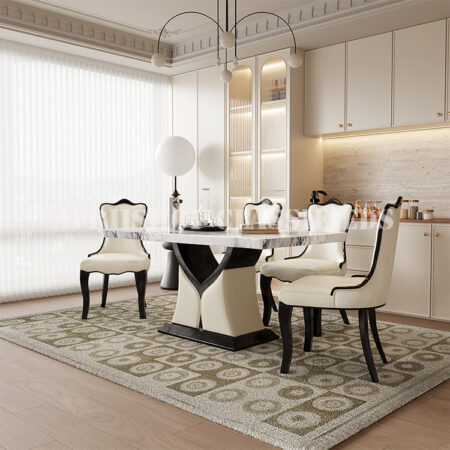 Dinning Set: 6-Seater Outdoor Dining Set