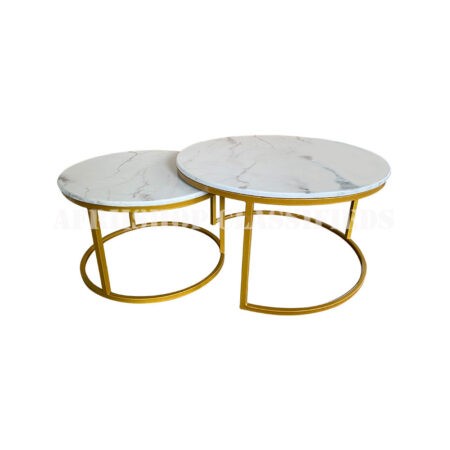 Dining Table: Modern Nesting Dining Coffee Table