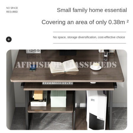 Office Desk: Small Foldable Storage Office Desk
