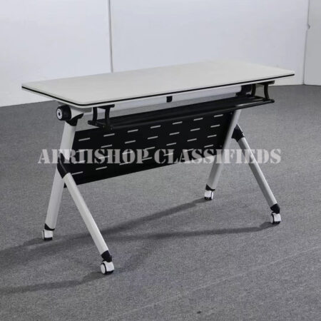 Office Table; Moveable Folding Office Table