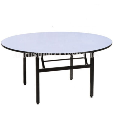 Dining Table: Round Foldable Dining Table